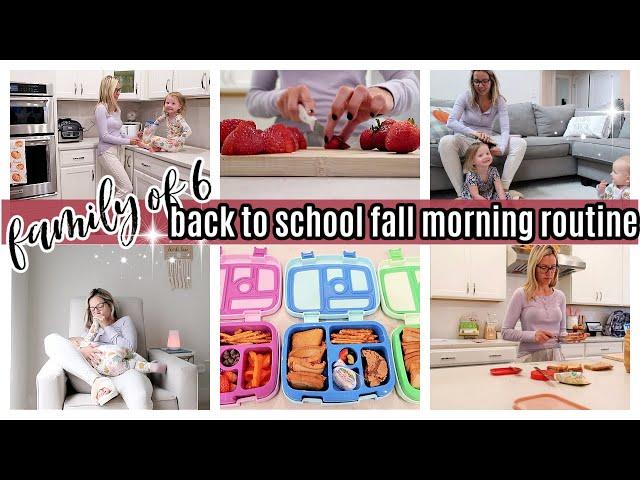 *NEW* BACK TO SCHOOL 2021 FALL MORNING ROUTINE FAMILY OF 6 SAHM ROUTINE TIFFANI BEASTON HOMEMAKING