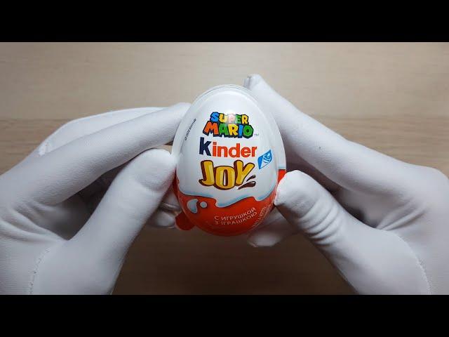 Распаковка и обзор серии KINDER JOY- SUPER MARIO 2020