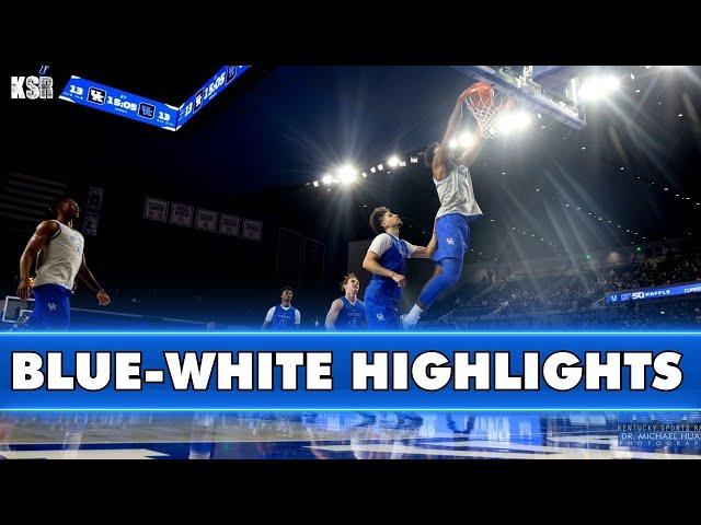 Kentucky basketball Blue-White game highlights