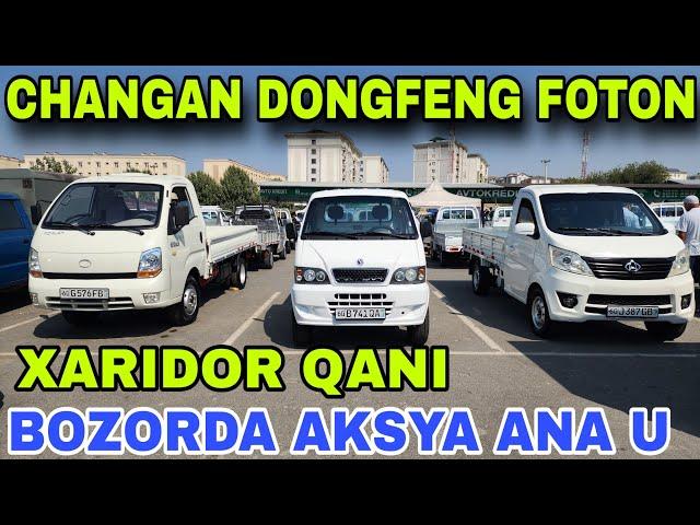 22 SENTABR ANDIJON MASHINA BOZORIDA CHANGAN DONGFENG HAYFE SOKON ARZONLARIDAN