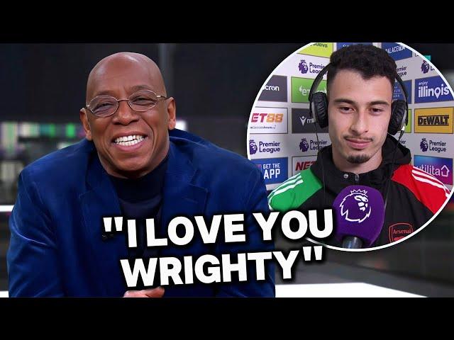 Ian Wright & Martinelli BROMANCE! Arsenal vs Palace Post Match Reaction