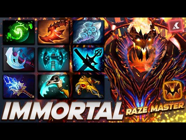 Shadow Fiend Immortal Raze Monster - Dota 2 Pro Gameplay [Watch & Learn]