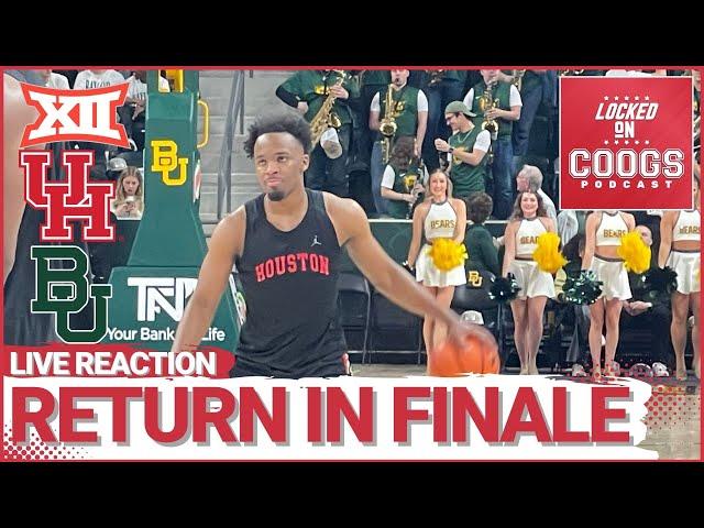 LIVE Reaction #3 Houston Cougars at Baylor Bears to WRAP Big 12 Regular Season Championship