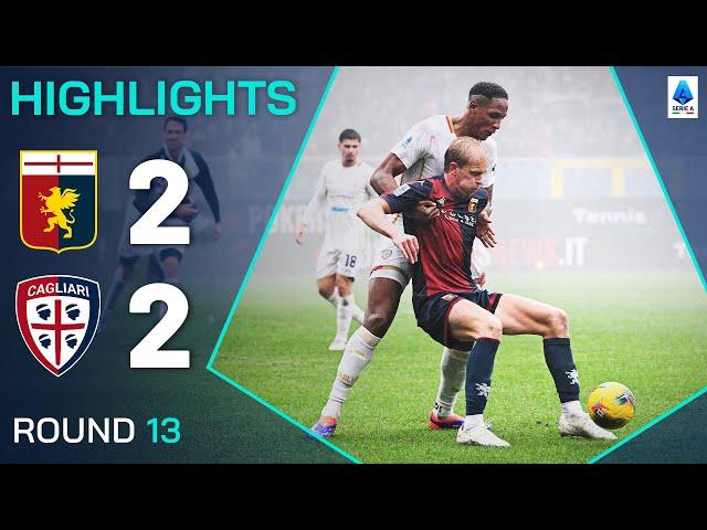 GENOA-CAGLIARI 2-2 | HIGHLIGHTS | Late Drama in Vieira’a First Game | Serie A 2024/25