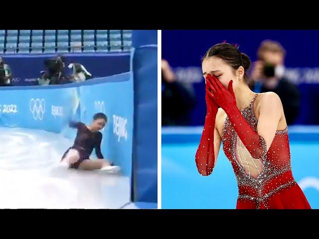 Chinese Fans Are Attacking This US-Born Figure Skater Who Chose To Compete For China Then Fell