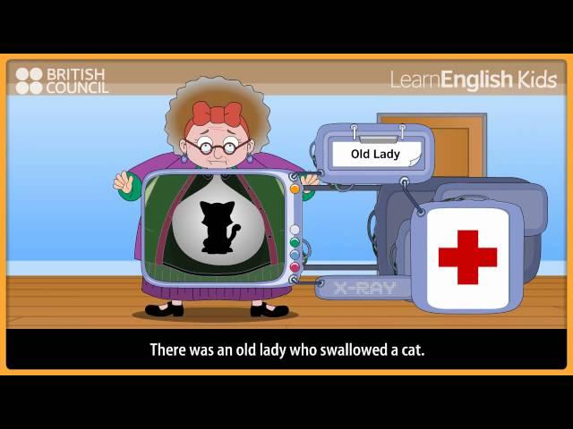 There was an old lady who swallowed a fly - Nursery Rhymes - LearnEnglish Kids British Council