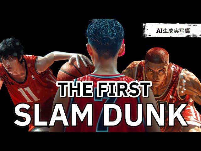 【THE FIRST SLAM DUNK】AI生成実写化にチャレンジしてみた!!ラスト4分の攻防は必見!