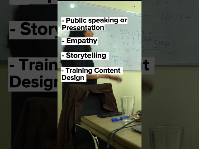 7 essential skills for every corporate trainer. #shortvideos