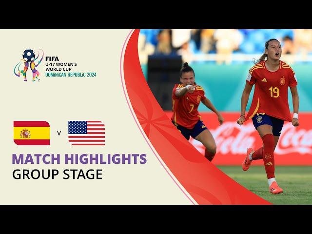 HIGHLIGHTS: Spain v USA | FIFA U-17 Women’s World Cup 2024