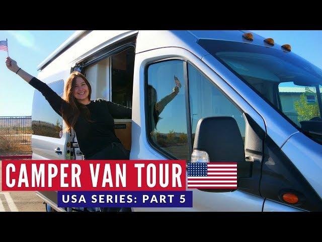 Camper Van Tour & Road Trip | First VANLIFE Experience USA