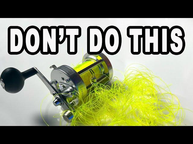 Putting Line On A Fishing Reel - AVOID THESE MISTAKES!