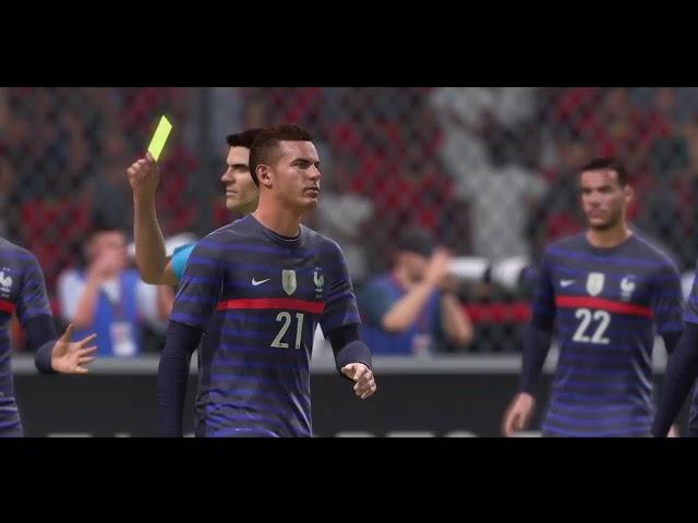 FIFA 22. World Cup 1. Игра 21. Бельгия vs Франция. Групповой этап.