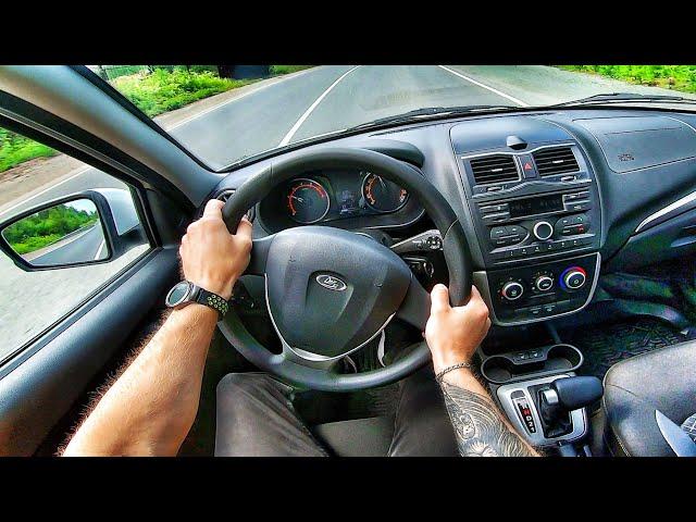 2021 LADA Granta 1.6 AT Luxe - POV TEST DRIVE