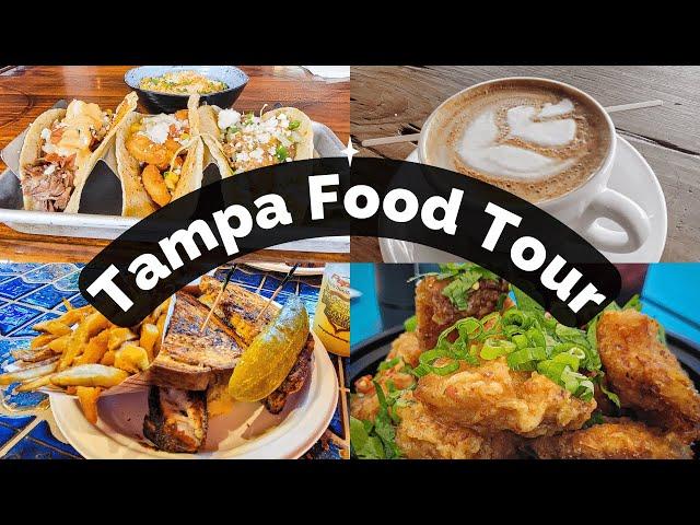 Tampa Food Tour - Where to Grab Coffee, Tacos, Sushi, & Seafood in the City