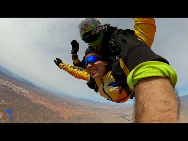 Melanie Waters - Tandem Skydive in Las Vegas at Skydive Fyrosity®