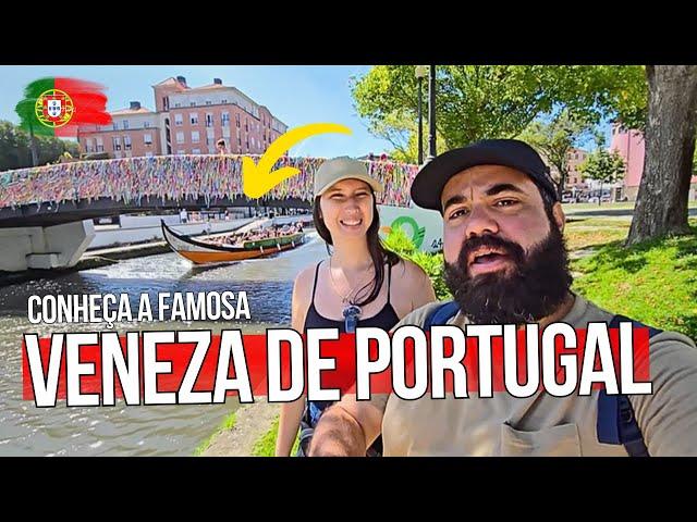 Como é a vida em AVEIRO, a FAMOSA VENEZA de PORTUGAL