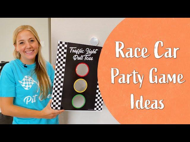 Race Car Party Game Ideas