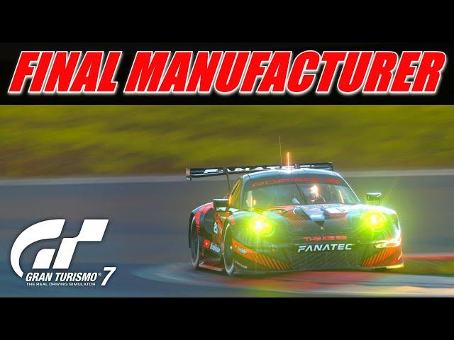 Gran Turismo 7 - GTWS The Final Manufacturer Race