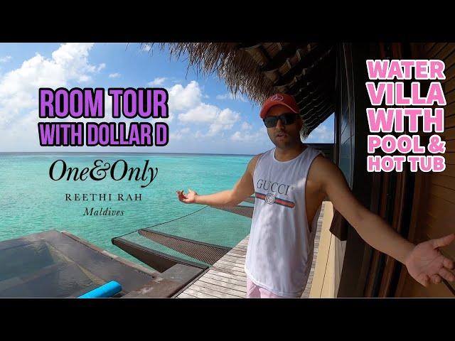One&Only Reethi Rah, Maldives - Grand Water Villa Room Tour with Dollar D