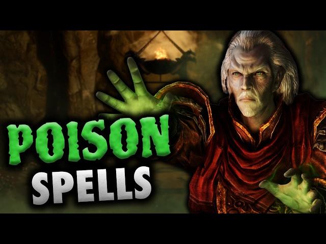 New Poison Spells and Shout - Miasma | Skyrim Mods