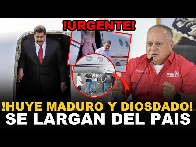 !DESCUBRE PLAN DE MADURO Y DIOSDADO PARA ESCAPAR LO ANTES POSIBLE DE VENEZUELA! EDMUNDO LOS PERDONA!