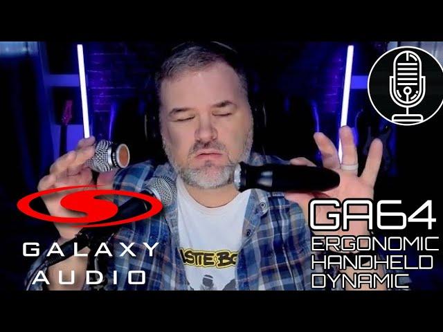 Gimmicky Or Useful?  The Galaxy Audio GA64 Ergonomic Dynamic Handheld Microphone