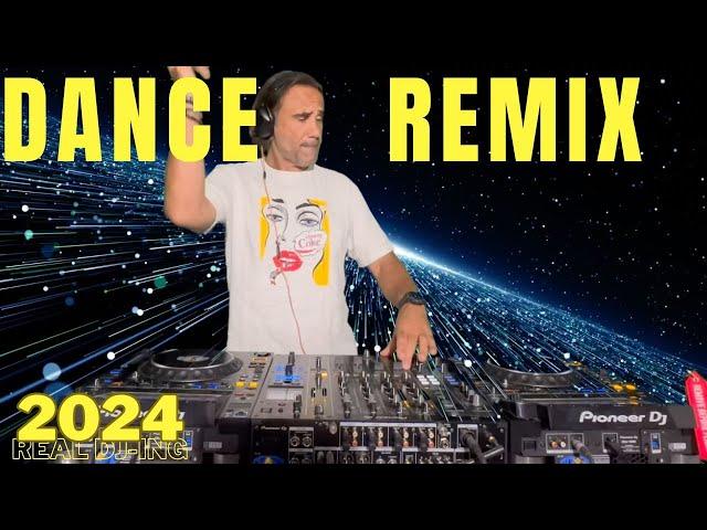 DANCE PARTY SONGS 2024  Mashups & Remixes Of Popular Songs  DJ Remix Club Music Dance Real DJ-ing