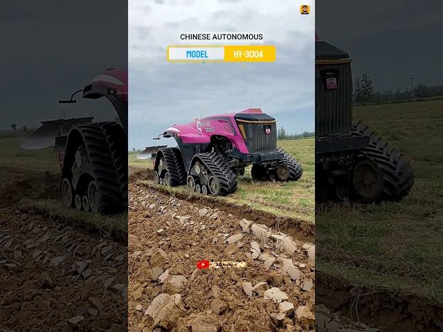 Autonomous unmanned Robotic tractors #shorts