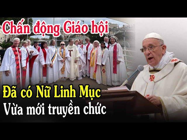 Tin Mới! Bất Ngờ Thánh Lễ Truyền Chức Linh Mục Cho Phụ Nữ - Xin Cầu Nguyện l Đinh Thập Tự Vlog