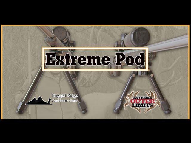 Extreme Pod  Rifle Bipod - Extreme Outer Limits - Rugged Ridge Outdoor Gear