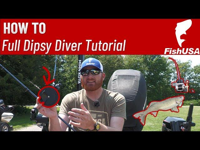 How To Use a Dipsy Diver - Everything You Need To Know To Setup a Dipsy Diver For Walleye Fishing