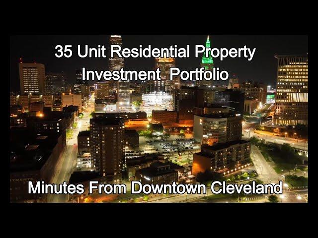 RESIDENTIAL INVESTMENT PROPERTY PORTFOLIO - 35 Units / 22 Properties in Cleveland Ohio - $2,866,100