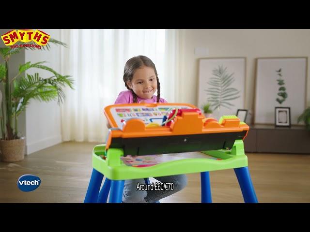 VTech Draw and Learn Activity Desk - Smyths Toys