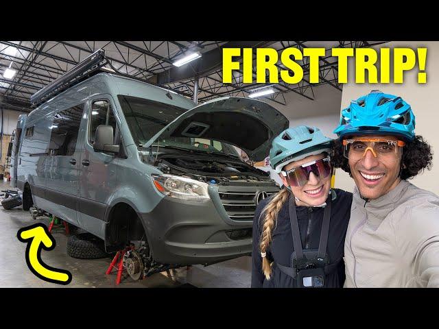 Nothing Goes As Planned with Vanlife! (Florida MTB Trip)