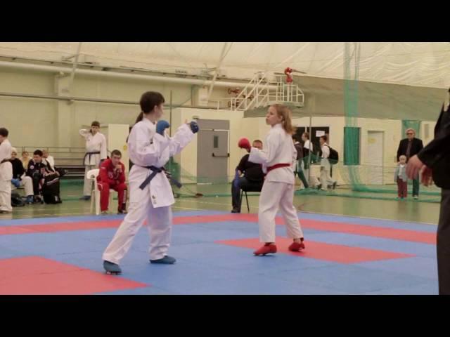 Каратэ. Кумитэ девочки. Karate Kumite Female.