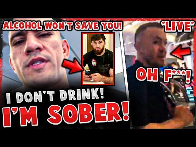 Alex Pereira NOT HAPPY w/ Magomed Ankalaev for ALCOHOL REMARKS! Colby Covington RUNS INTO ENEMY!