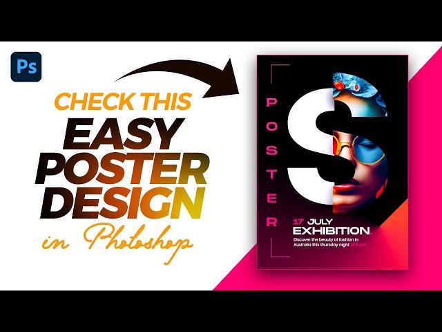 Poster Design Tutorial In Photoshop For Newbies - v6