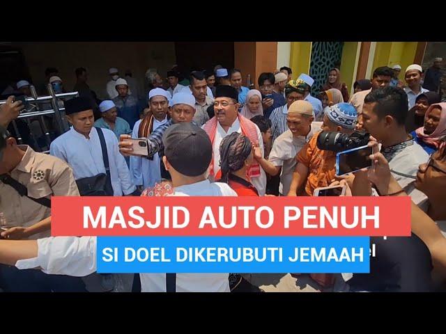 BEGITU CINTANYA WARGA CONDET PADA SI DOEL, DICEGAT SAAT KELUAR MESJID