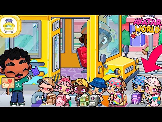 SUMMER CAMP  in AVATAR WORLD STORY  FAMILY ROUTINE ‍‍‍ UPDATE SECRETS SERIES