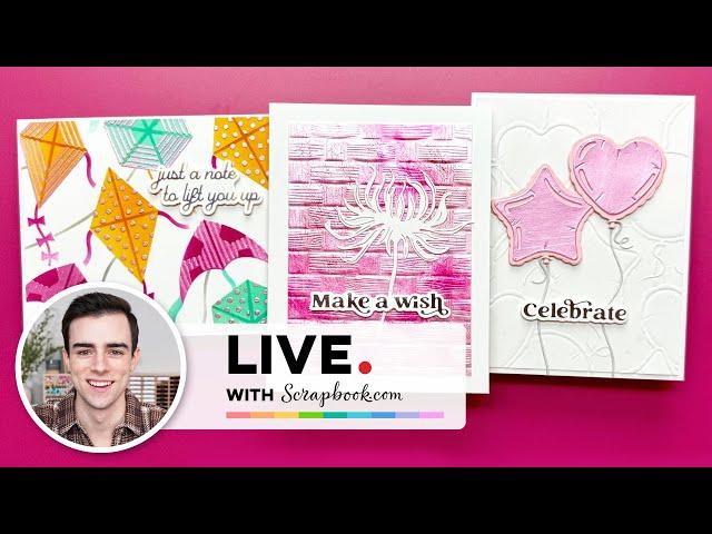 NEW Simon Hurley Product Launch! It's Only Available HERE! | Scrapbook.com