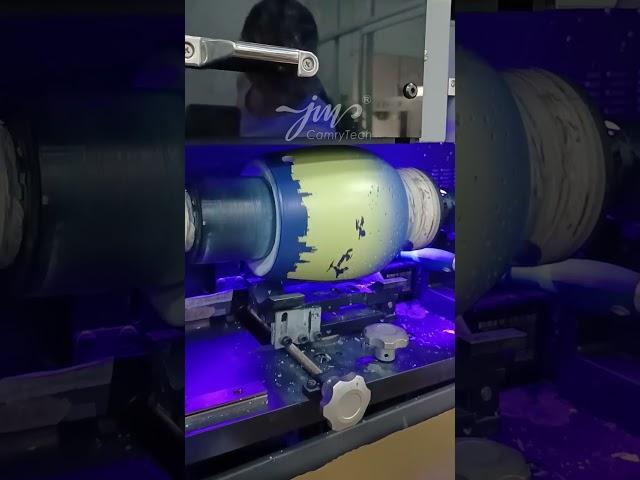 Ceramic jar：360 rotary printer