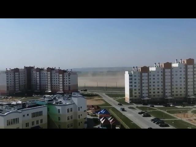 Гродно накрыла песчаная буря