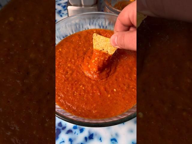 15 minute Salsa Roja ️ #freddsters #letsmakeit #salsaroja #cooking #mexican #salsa #cocina