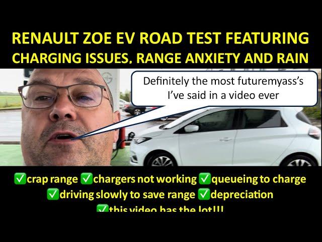 EV ROAD TRIP IN A RENAULT ZOE - CHARGING NIGHTMARES TURN IT INTO AN EPIC