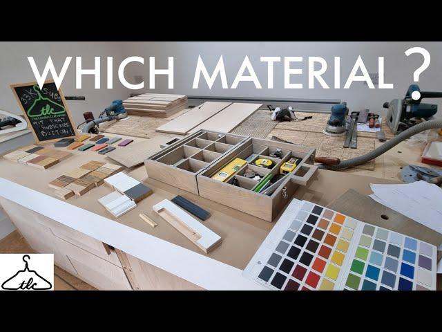 What's The Best SHEET MATERIAL For Fitted Furniture??  We Discuss The Materials Topic // Vid#138