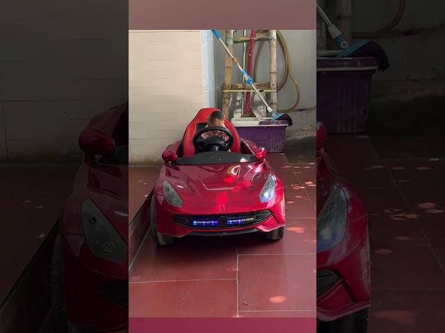 Baby monkey NANA drives a car to take dog Lulu out for a ride #shorts #smartmonkey #Monkeybaby