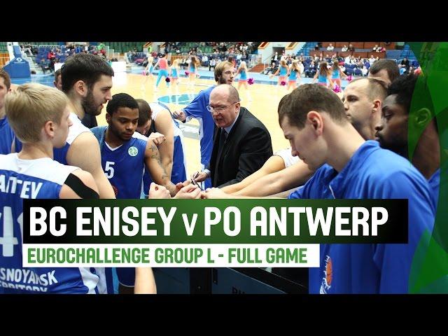 BC Enisey (RUS) v Antwerp Giants (BEL) – Full Game – Last 16 – 2014-15 EuroChallenge