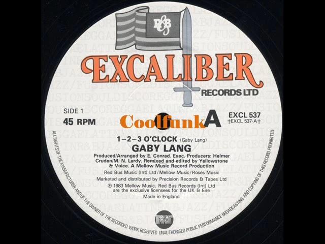 Gaby Lang - 1. 2. 3.  O'Clock (12 Inch 1983)