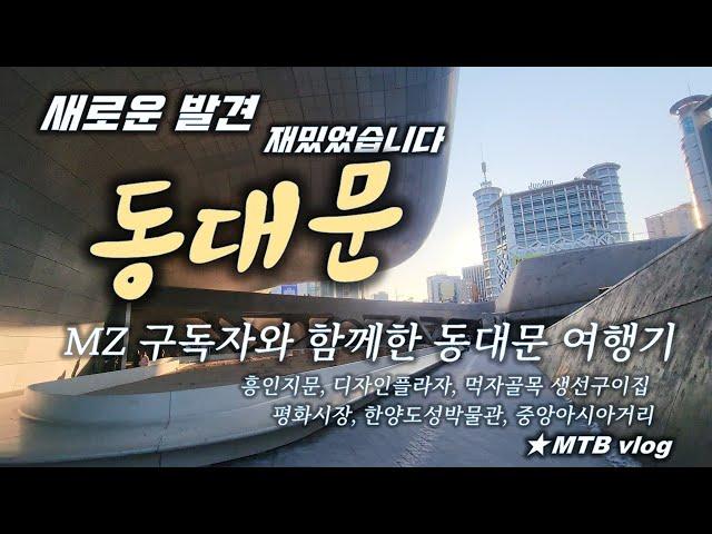 동대문 여행기 ️Seoul Dongdaemun city tour / 디자인플라자, 먹자골목 생선구이집, 흥인지문, 한양도성박물관, 평화시장, 교보문고, 중앙아시아 거리...