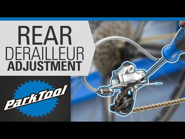 How to Adjust a Rear Derailleur – Limit Screws & Indexing